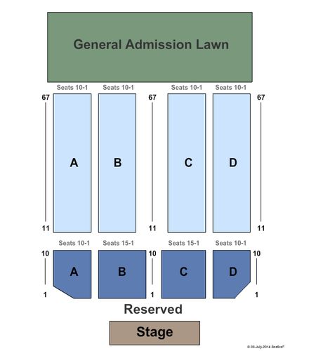 Britt Festivals Gardens And Amphitheater