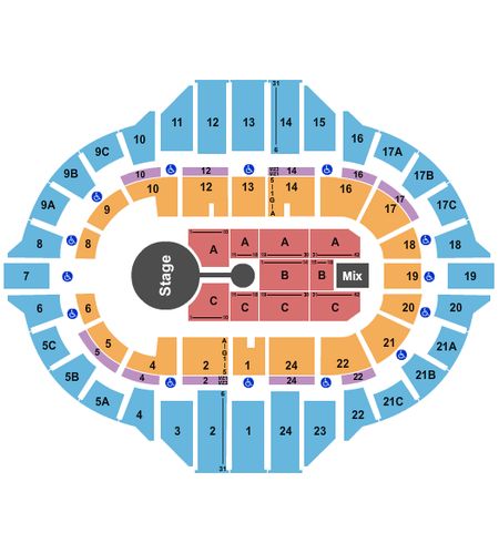 Carver Arena At Peoria Civic Center