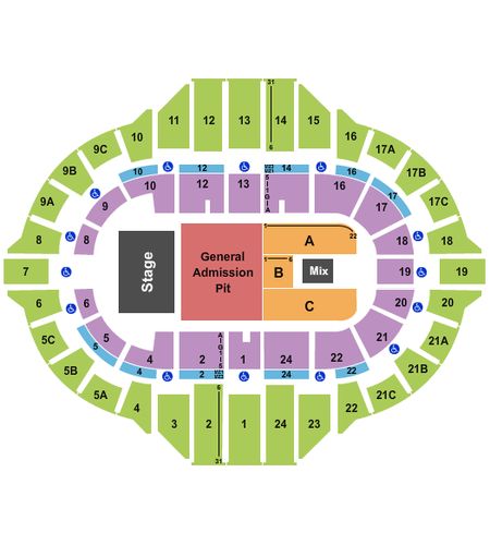 Carver Arena At Peoria Civic Center