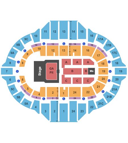 Carver Arena At Peoria Civic Center