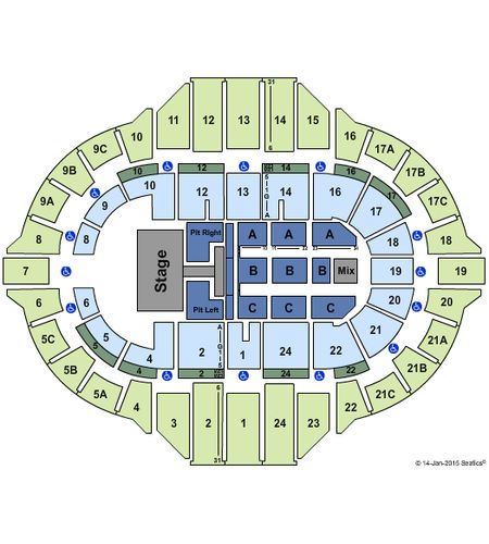 Carver Arena At Peoria Civic Center