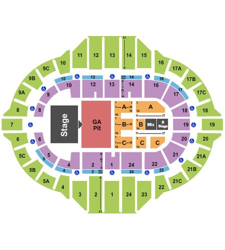 Carver Arena At Peoria Civic Center