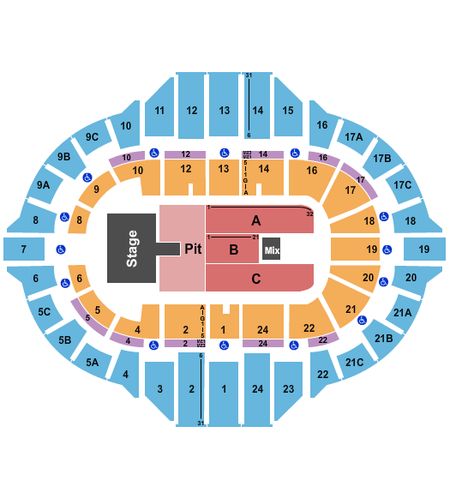 Carver Arena At Peoria Civic Center