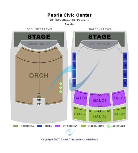 Carver Arena At Peoria Civic Center