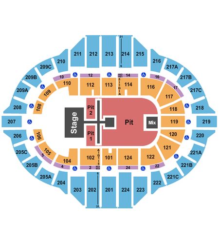 Carver Arena At Peoria Civic Center