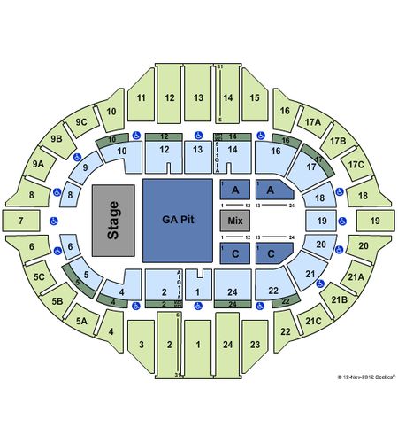 Carver Arena At Peoria Civic Center