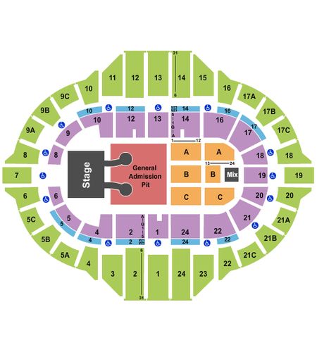 Carver Arena At Peoria Civic Center