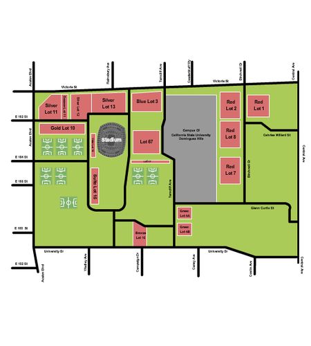 Dignity Health Sports Park - Stadium Parking Lots