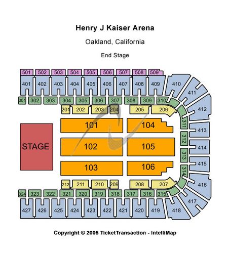 Henry J Kaiser Arena
