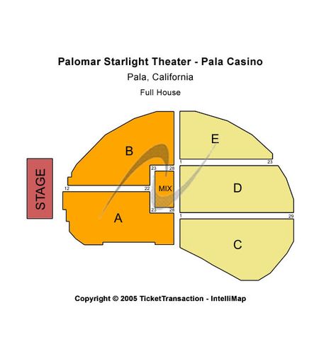 Palomar Starlight Theater at Pala Casino Spa and Resort