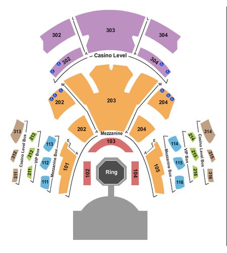 Pearl Concert Theater At Palms Casino Resort