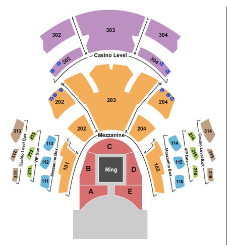 Pearl Concert Theater At Palms Casino Resort