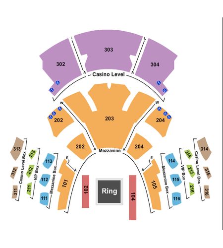 Pearl Concert Theater At Palms Casino Resort