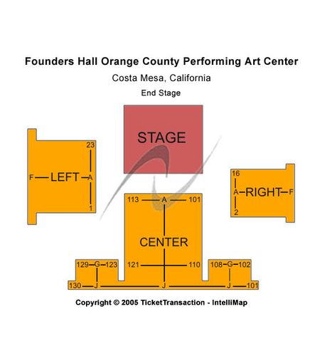 Segerstrom Center For The Arts - Founders Hall