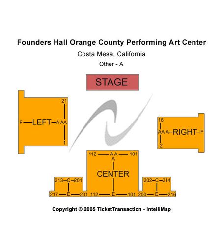 Segerstrom Center For The Arts - Founders Hall