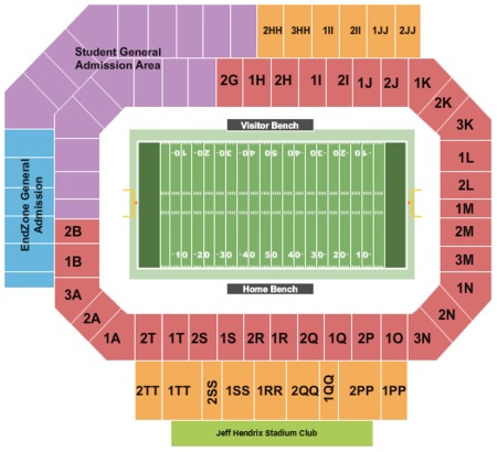 floyd stadium tickets and floyd stadium seating charts mtsu floyd stadium seating chart