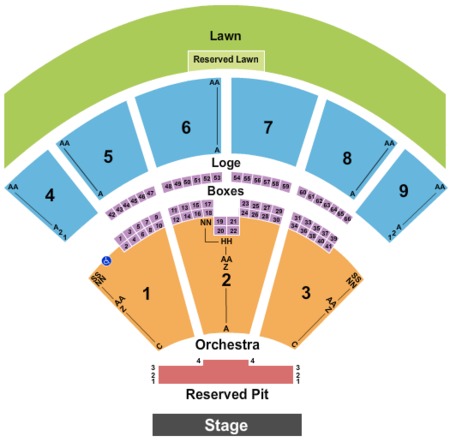 san manuel amphitheater tickets and san manuel san manuel amphitheater seating chart ca