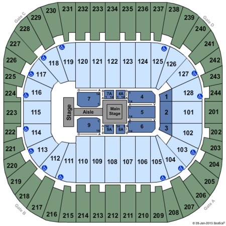 Izod Center