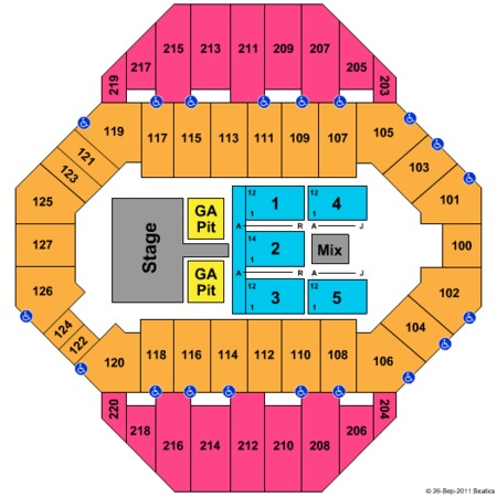 kansas expocentre tickets and kansas expocentre seating kansas expocentre seating chart