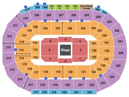 mandalay bay events center tickets and mandalay bay mandalay bay seating chart maroon 5