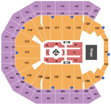 pinnacle bank arena tickets and pinnacle bank arena pinnacle bank lincoln ne seating chart