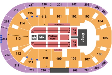 place bell tickets and place bell seating charts 2019 place bell laval seating chart