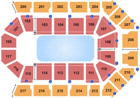 rabobank arena tickets and rabobank arena seating charts rabobank bakersfield seating chart
