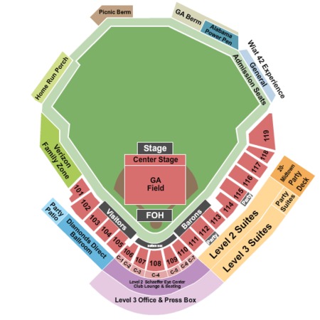 regions field tickets and regions field seating charts owen field seating chart