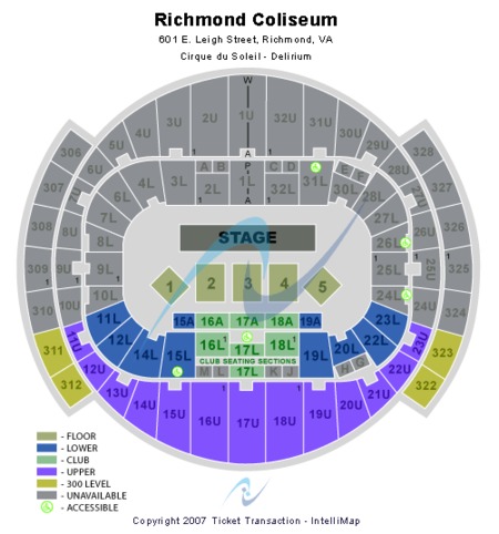 richmond coliseum tickets and richmond coliseum seating richmond coliseum seating chart foo fighters