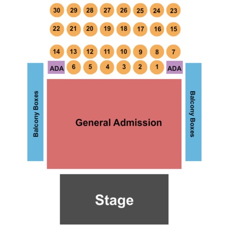 The Fillmore Tickets and The Fillmore - The Fillmore End Stage 2 26259