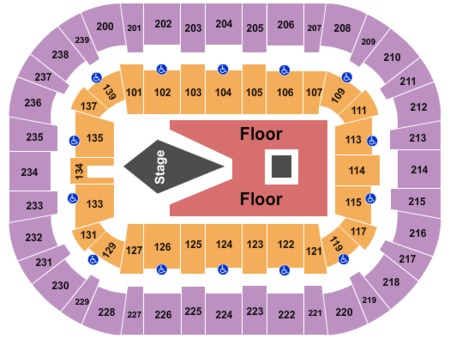 wolstein center csu convocation center tickets and eric church cleveland seating chart